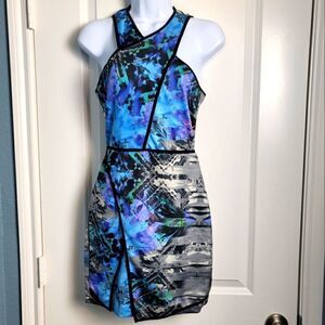 PARKER Tobias Printed Halter Dress